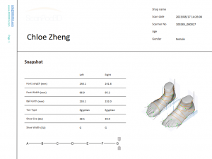 3D foot scanner 三维足部扫描仪