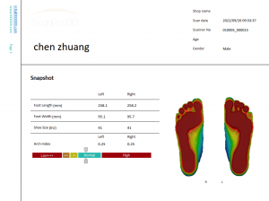 3D foot scanner 三维足部扫描仪