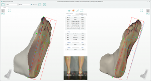 3D foot scanner 三维足部扫描仪